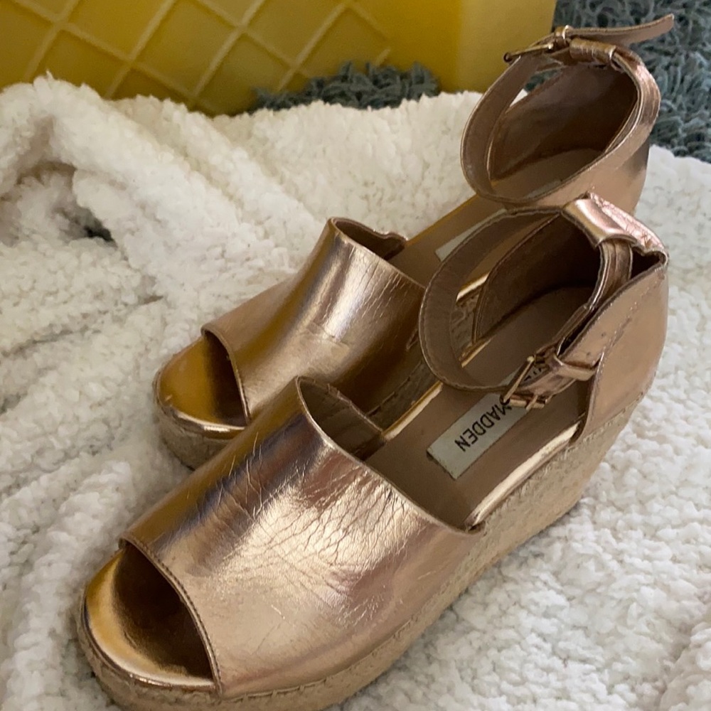 Steve Madden wedges.